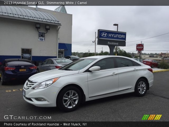 2013 Hyundai Sonata GLS in Shimmering White