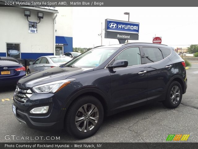 2014 Hyundai Santa Fe Sport AWD in Marlin Blue