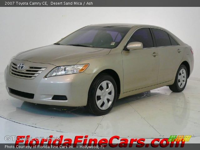 2007 Toyota Camry CE in Desert Sand Mica
