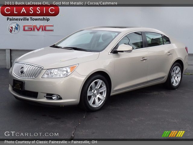 2011 Buick LaCrosse CXL in Gold Mist Metallic