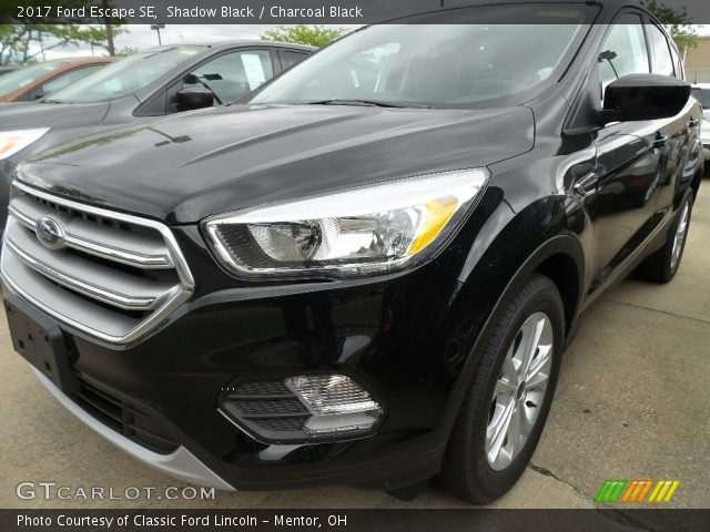 2017 Ford Escape SE in Shadow Black