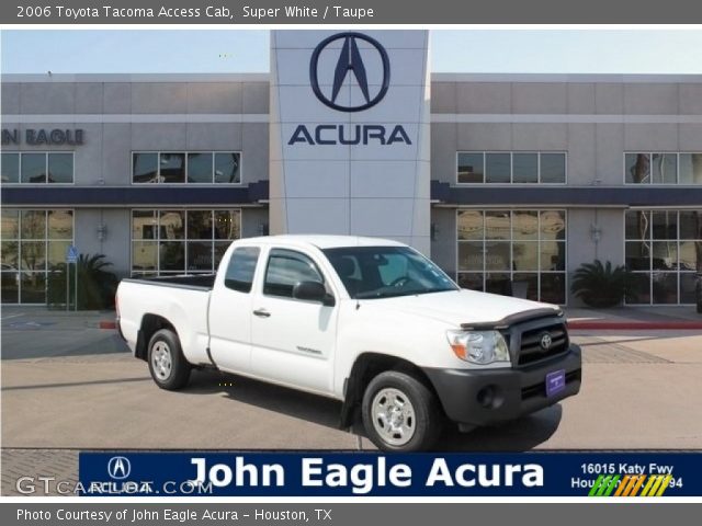2006 Toyota Tacoma Access Cab in Super White