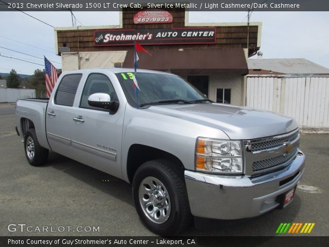 2013 Chevrolet Silverado 1500 LT Crew Cab in Silver Ice Metallic