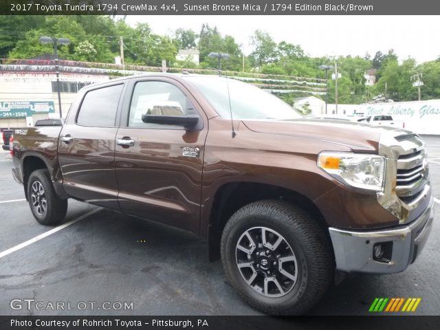 2017 Toyota Tundra 1794 CrewMax 4x4 in Sunset Bronze Mica