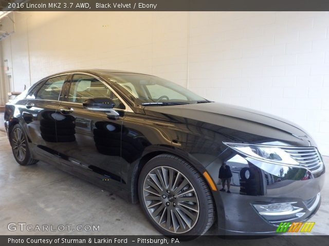 2016 Lincoln MKZ 3.7 AWD in Black Velvet