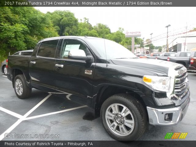 2017 Toyota Tundra 1794 CrewMax 4x4 in Midnight Black Metallic