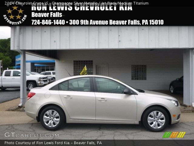2014 Chevrolet Cruze LS in Champagne Silver Metallic