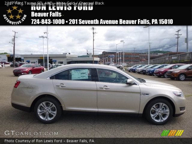 2017 Ford Taurus SEL AWD in White Gold