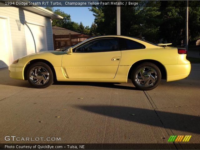 1994 Dodge Stealth R/T Turbo in Champagne Yellow Pearl Metallic