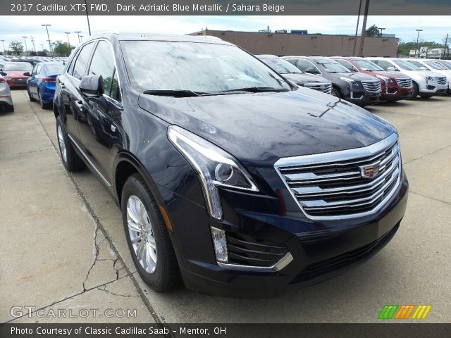 2017 Cadillac XT5 FWD in Dark Adriatic Blue Metallic