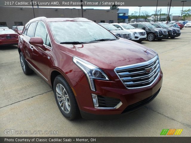2017 Cadillac XT5 Luxury AWD in Red Passion Tintcoat