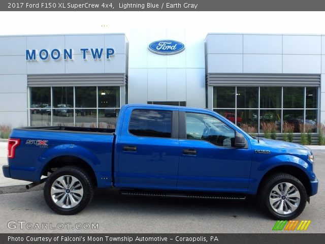 2017 Ford F150 XL SuperCrew 4x4 in Lightning Blue