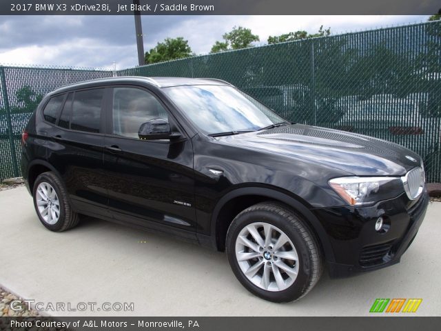 2017 BMW X3 xDrive28i in Jet Black