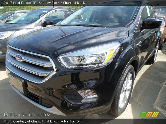 2017 Ford Escape SE in Shadow Black