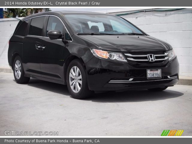 2014 Honda Odyssey EX-L in Crystal Black Pearl