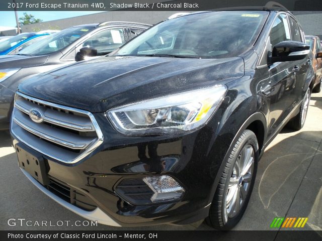 2017 Ford Escape Titanium 4WD in Shadow Black