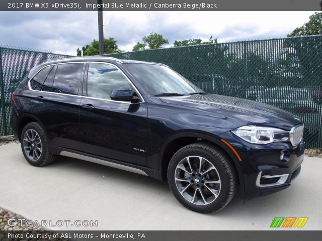 2017 BMW X5 xDrive35i in Imperial Blue Metallic