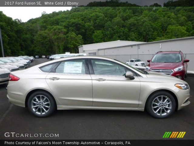 2017 Ford Fusion SE in White Gold