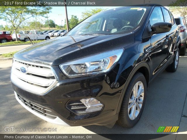 2017 Ford Escape SE in Shadow Black