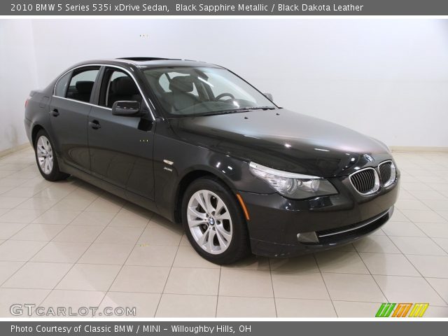 2010 BMW 5 Series 535i xDrive Sedan in Black Sapphire Metallic