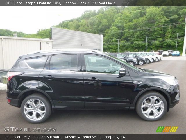 2017 Ford Escape Titanium 4WD in Shadow Black