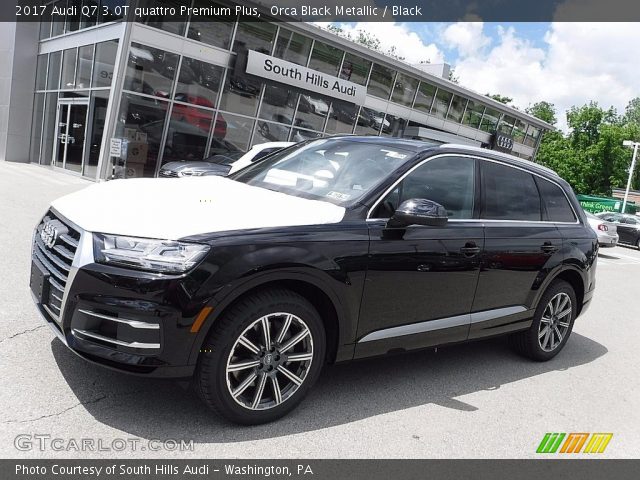 2017 Audi Q7 3.0T quattro Premium Plus in Orca Black Metallic