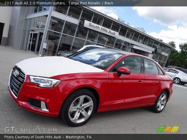 2017 Audi A3 2.0 Premium quttaro in Tango Red Metallic