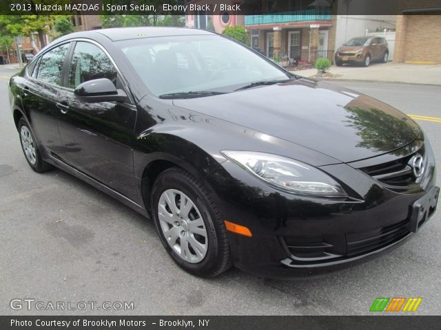 2013 Mazda MAZDA6 i Sport Sedan in Ebony Black