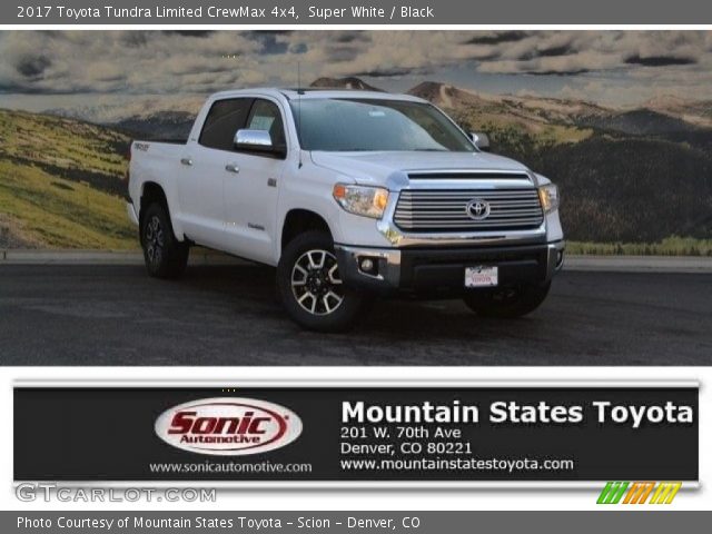 2017 Toyota Tundra Limited CrewMax 4x4 in Super White