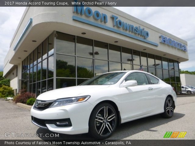 2017 Honda Accord Touring Coupe in White Orchid Pearl