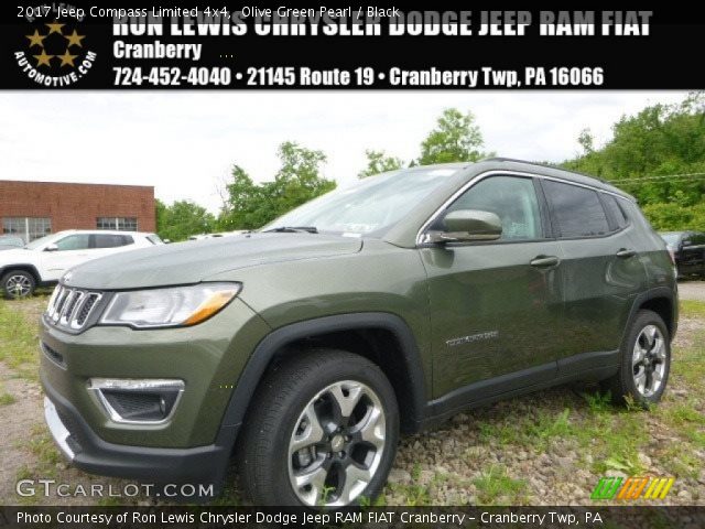 2017 Jeep Compass Limited 4x4 in Olive Green Pearl