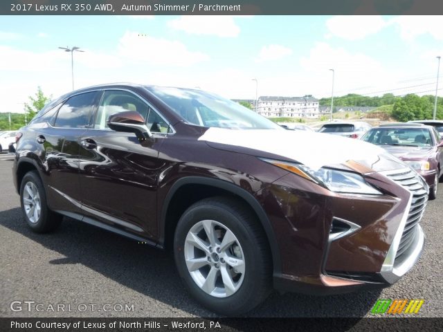 2017 Lexus RX 350 AWD in Autumn Shimmer