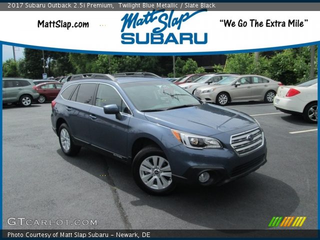 2017 Subaru Outback 2.5i Premium in Twilight Blue Metallic