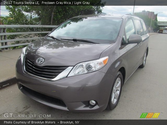 2012 Toyota Sienna LE in Predawn Gray Mica