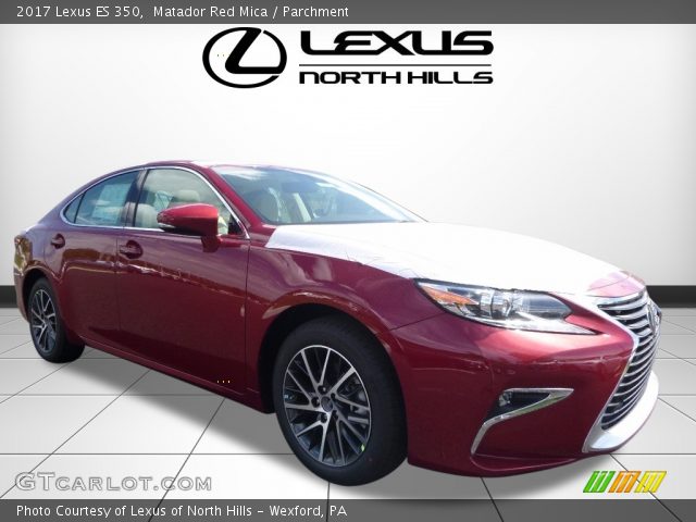 2017 Lexus ES 350 in Matador Red Mica