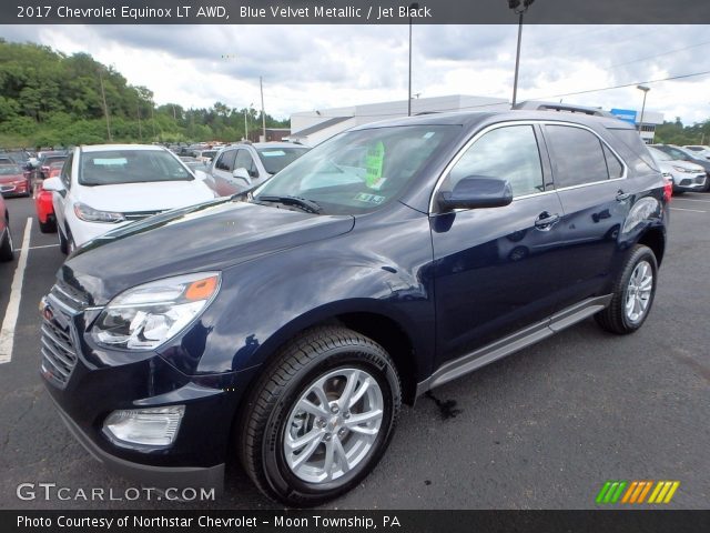 2017 Chevrolet Equinox LT AWD in Blue Velvet Metallic