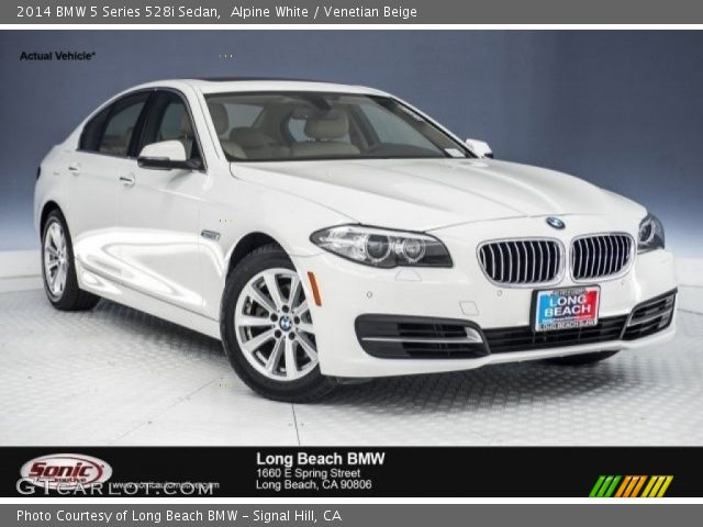 2014 BMW 5 Series 528i Sedan in Alpine White