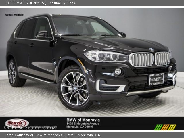 2017 BMW X5 sDrive35i in Jet Black