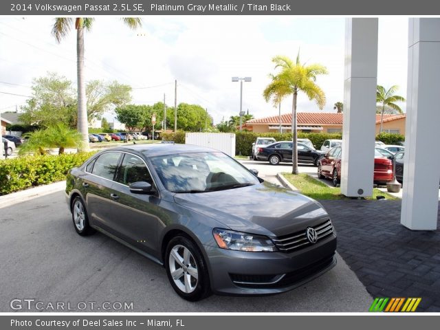 2014 Volkswagen Passat 2.5L SE in Platinum Gray Metallic