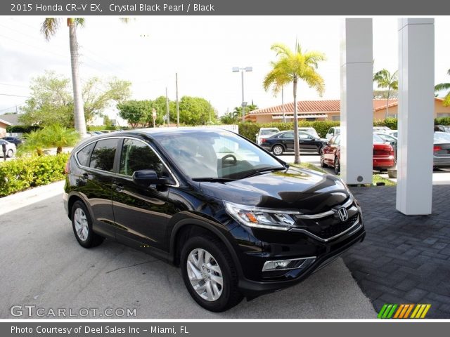 2015 Honda CR-V EX in Crystal Black Pearl