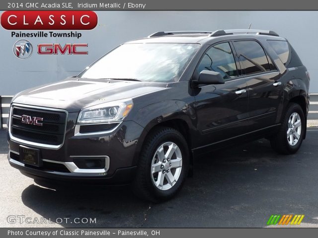 2014 GMC Acadia SLE in Iridium Metallic