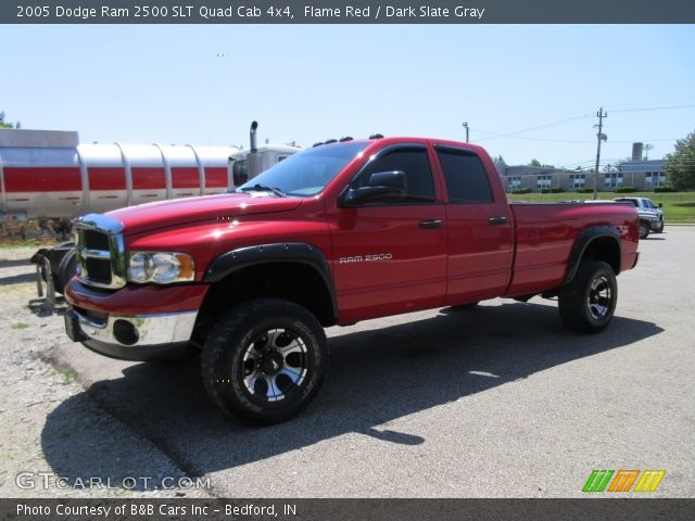 2005 Dodge Ram 2500 SLT Quad Cab 4x4 in Flame Red