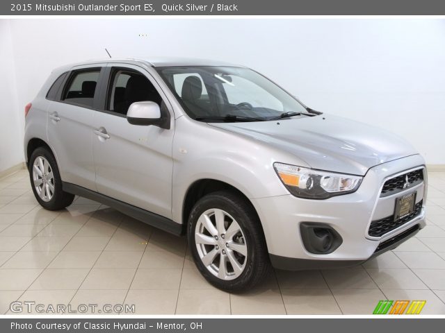 2015 Mitsubishi Outlander Sport ES in Quick Silver