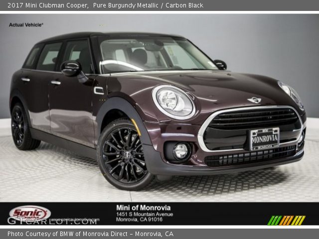 2017 Mini Clubman Cooper in Pure Burgundy Metallic