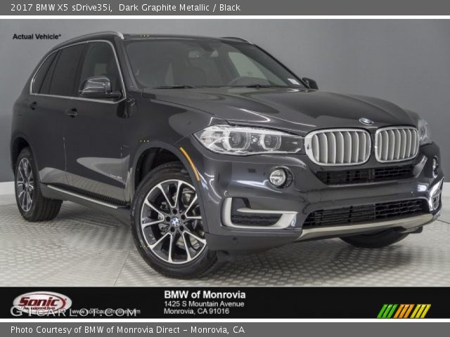 2017 BMW X5 sDrive35i in Dark Graphite Metallic
