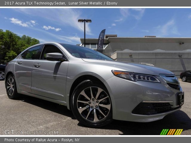 2017 Acura TLX Technology Sedan in Lunar Silver Metallic