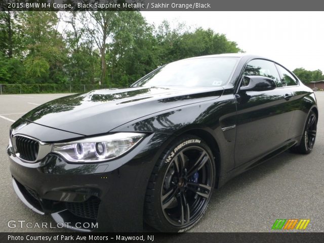 2015 BMW M4 Coupe in Black Sapphire Metallic