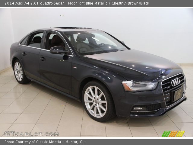 2014 Audi A4 2.0T quattro Sedan in Moonlight Blue Metallic