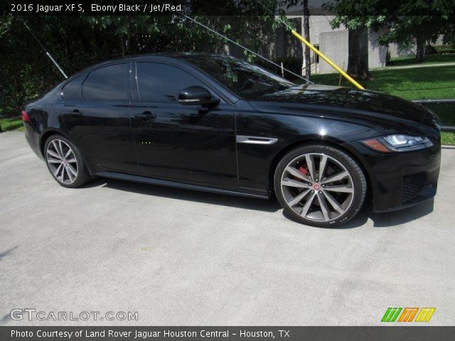 2016 Jaguar XF S in Ebony Black