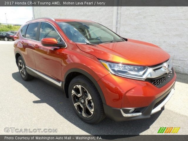 2017 Honda CR-V Touring AWD in Molten Lava Pearl